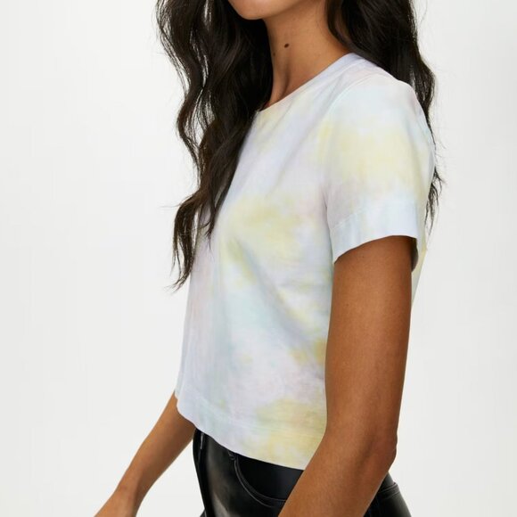 Wilfred Free Gatana Cropped Tie Dye Tee - Size Small - Picture 2 of 6